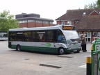 Newbury Bus Station -- route 7 -- Newbury Buses 117