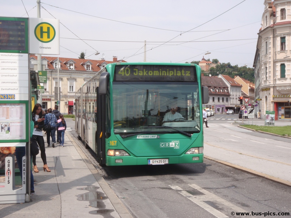 Griesplatz -- Linie 40 -- Graz Linien 167