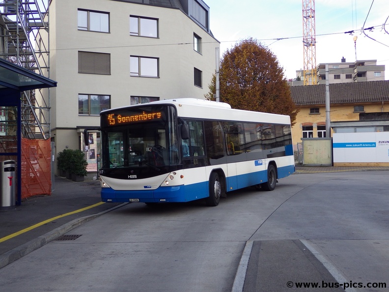 Kriens Busschleife -- Linie 15 -- VBL 617