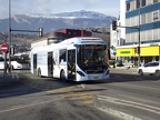 Sion, gare -- course de service -- Bus Sédunois 70 / CarPostal 10024