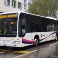 Zürich, Schmiede Wiedikon -- Linie 350 -- Steffen Bus AG 68 (A-Welle / PostAuto 5707)