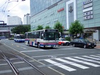 岡山駅 -- 中鉄バス 9801