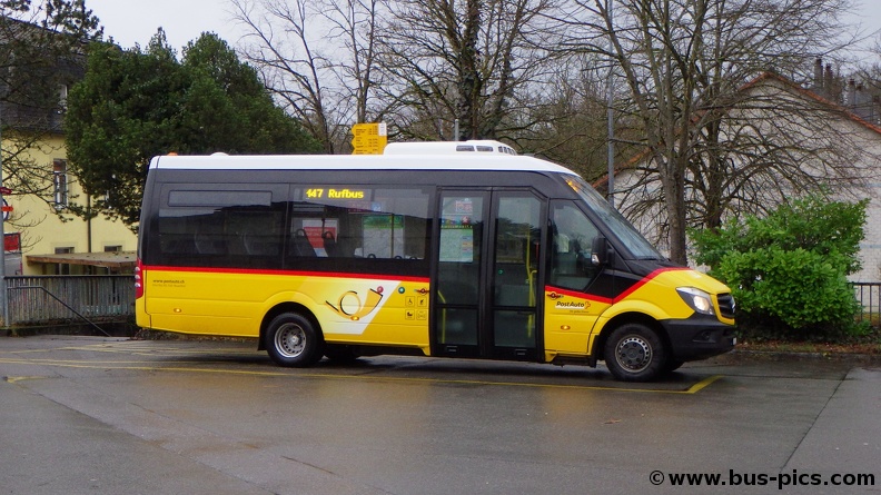 Koblenz, Bahnhof -- Linie 147 -- Erne Bus AG (PostAuto), AG 106 712