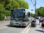 金閣寺前 -- 59 -- 京都市営バス 1701