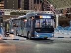 محطة شركة النقل العام الكويتية -- Route 21 -- K-Bus K-0156