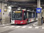 Fribourg/Freiburg, gare routière -- ligne 182 -- TPF 854