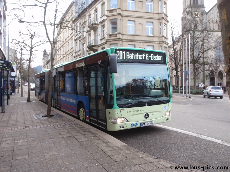 Augustaplatz / Museum Frieder Burda -- Linie 201 -- Nr. 510