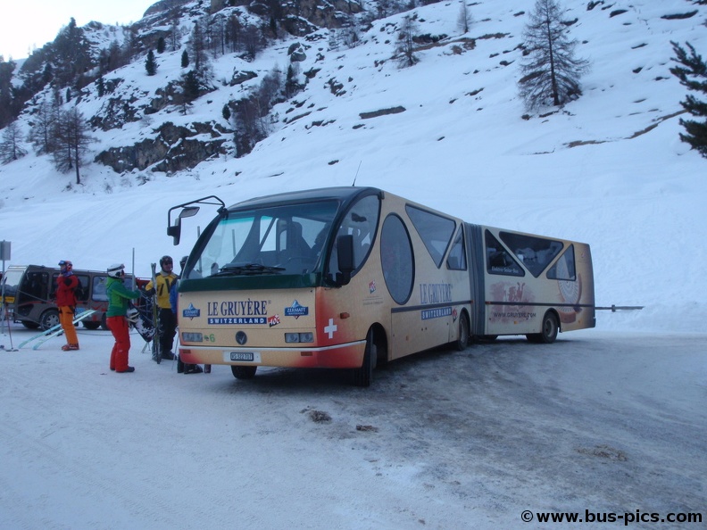 Matterhorn Glacier Paradise -- Grüne Linie -- E-Bus 6