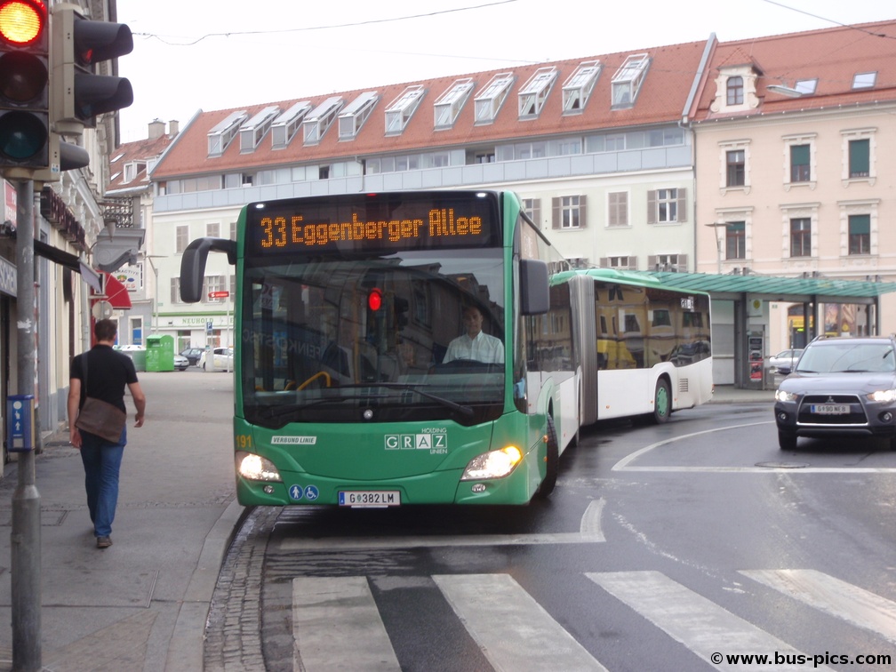 Griesplatz -- Linie 33 -- Graz Linien 191
