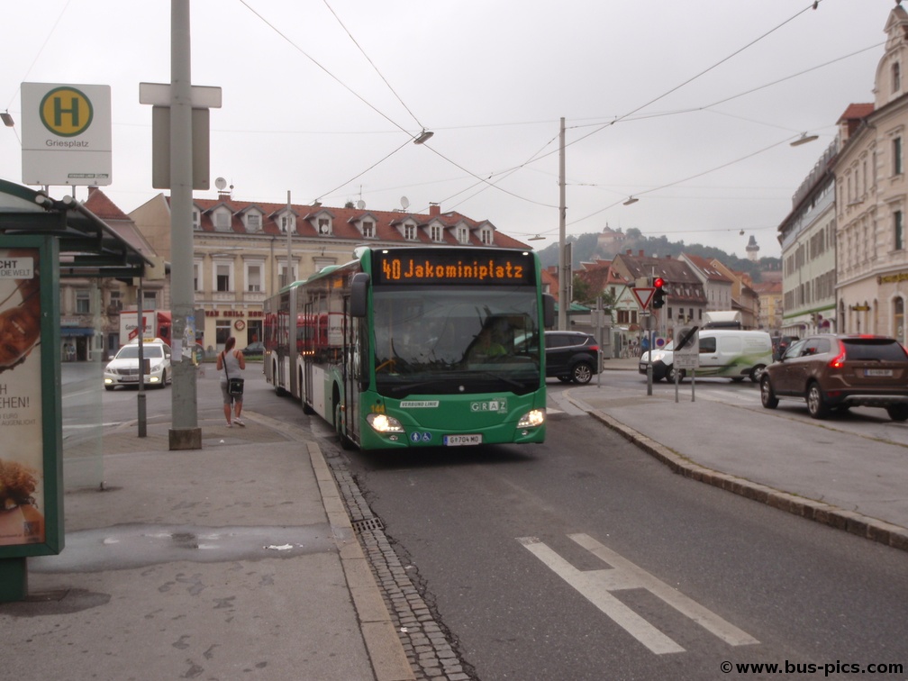 Griesplatz -- Linie 40 -- Graz Linien 144