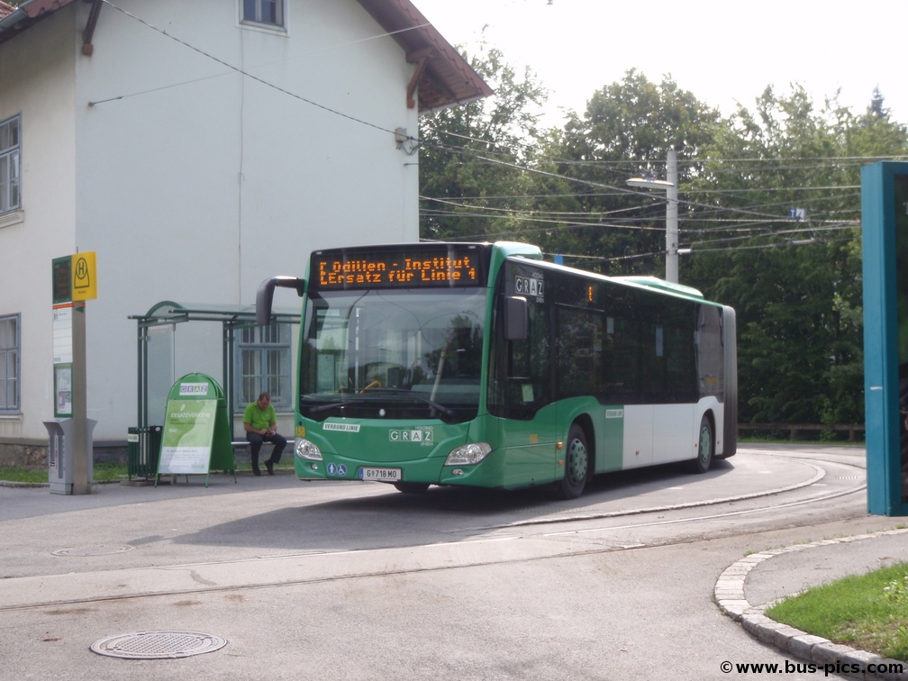 Mariatrost -- Linie E -- Graz Linien 158