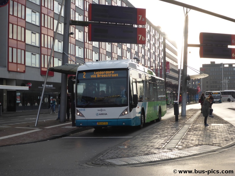 Leiden, Centraal Station lijn 2 Arriva 4848 Bus Pictures Leiden, Centraal Station lijn 2 Arriva 4848 Bus Pictures