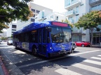 Santa Monica / 6th -- route #8 -- Big Blue Bus 3873