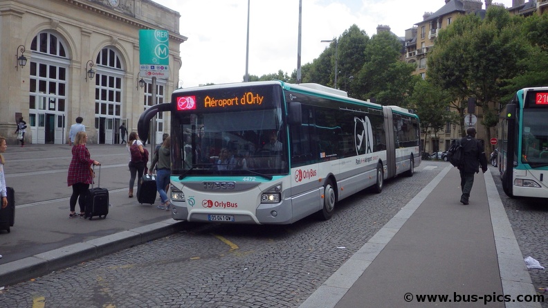 Denfert-Rochereau -- OrlyBus -- RATP 4472