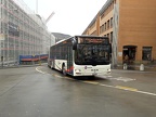 Baden, Postautostation -- Linie 321 -- Steffen Bus 57 / PostAuto 4811 (A-Welle)