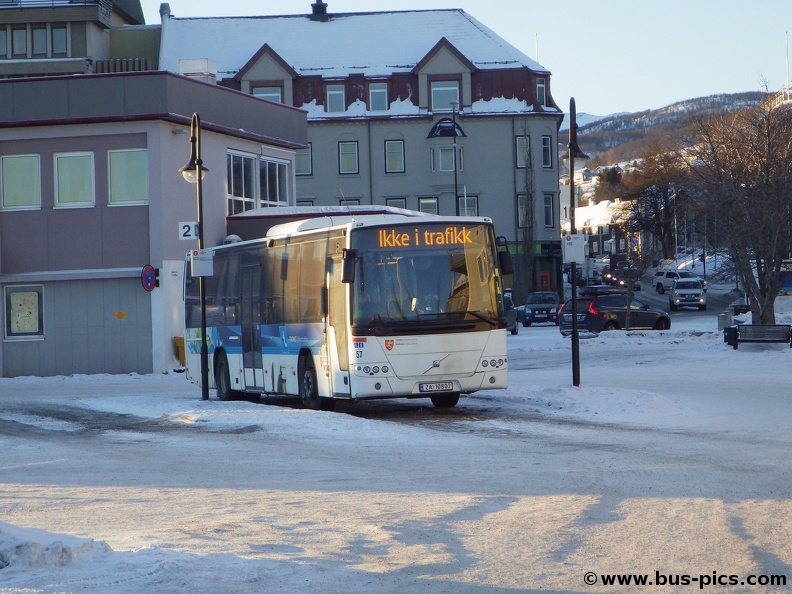 Harstad Bussterminal -- Ikke i trafikk -- Boreal Transport 57 / Troms fylkestrafikk N1348