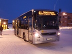 Kiruna järnvägsstation -- Transferbuss -- Hörvalls (Kiruna Lokaltrafiken) 63