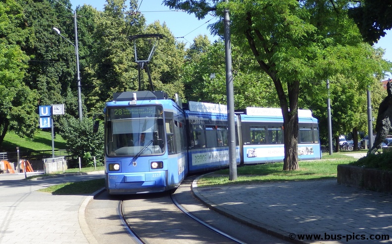 Scheidplatz -- Linie 28 -- MVG 2117