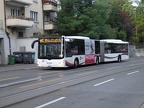 Bahnhof Enge / Bederstrasse -- Linie 445 -- Steffen Bus AG 57 / PostAuto 4811