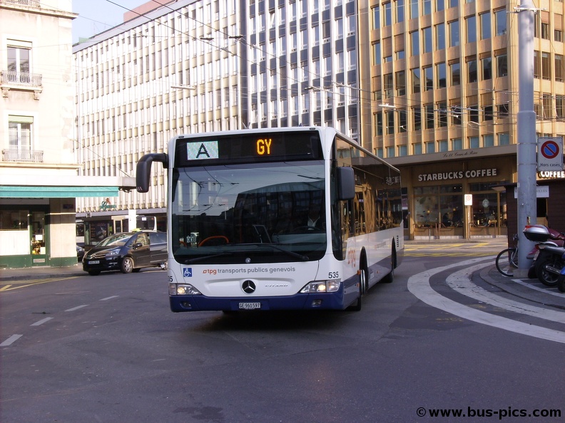 Rive Ligne A TPG 535 Bus Pictures