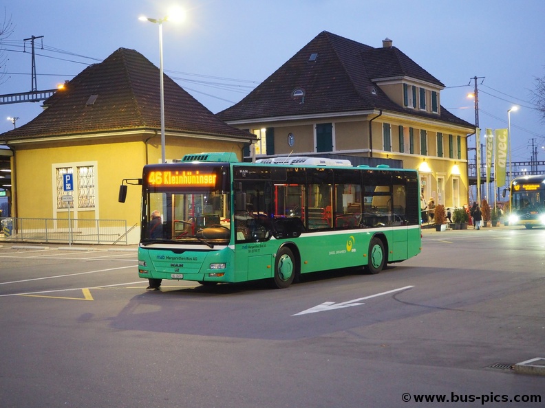 Muttenz Bahnhof -- Linie 46 -- Margarethen Bus (BVB), BS 2673