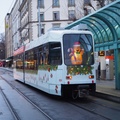 Plainpalais -- Tram de Noël -- TPG 809